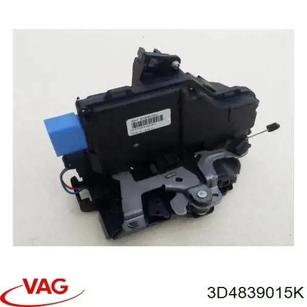 3D4839015K VAG Cerradura de puerta trasera izquierda original y equivalente