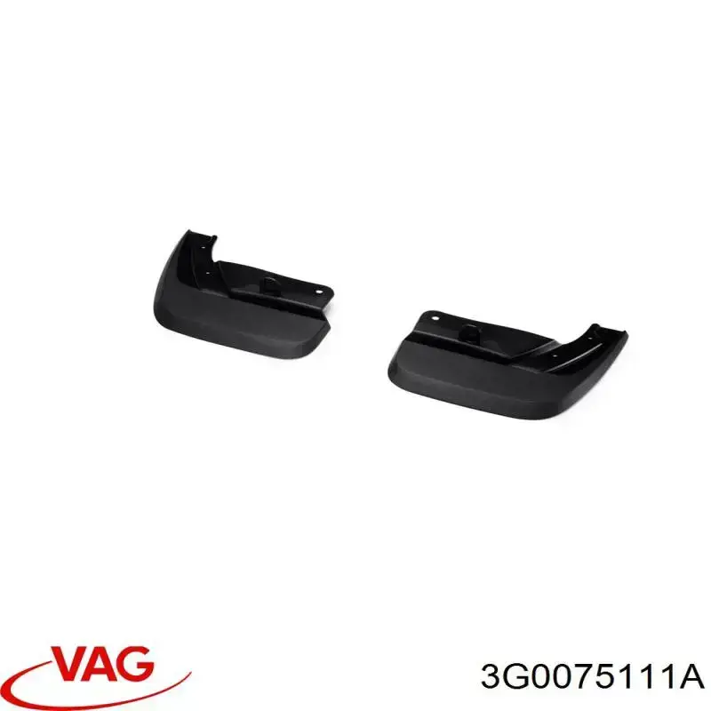 Брызговики передние, комплект VAG 3G0075111A цена, от 139.67 USD