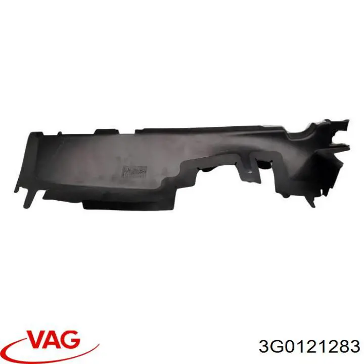 3G0121283 VAG Воздуховод (дефлектор) радиатора левый
