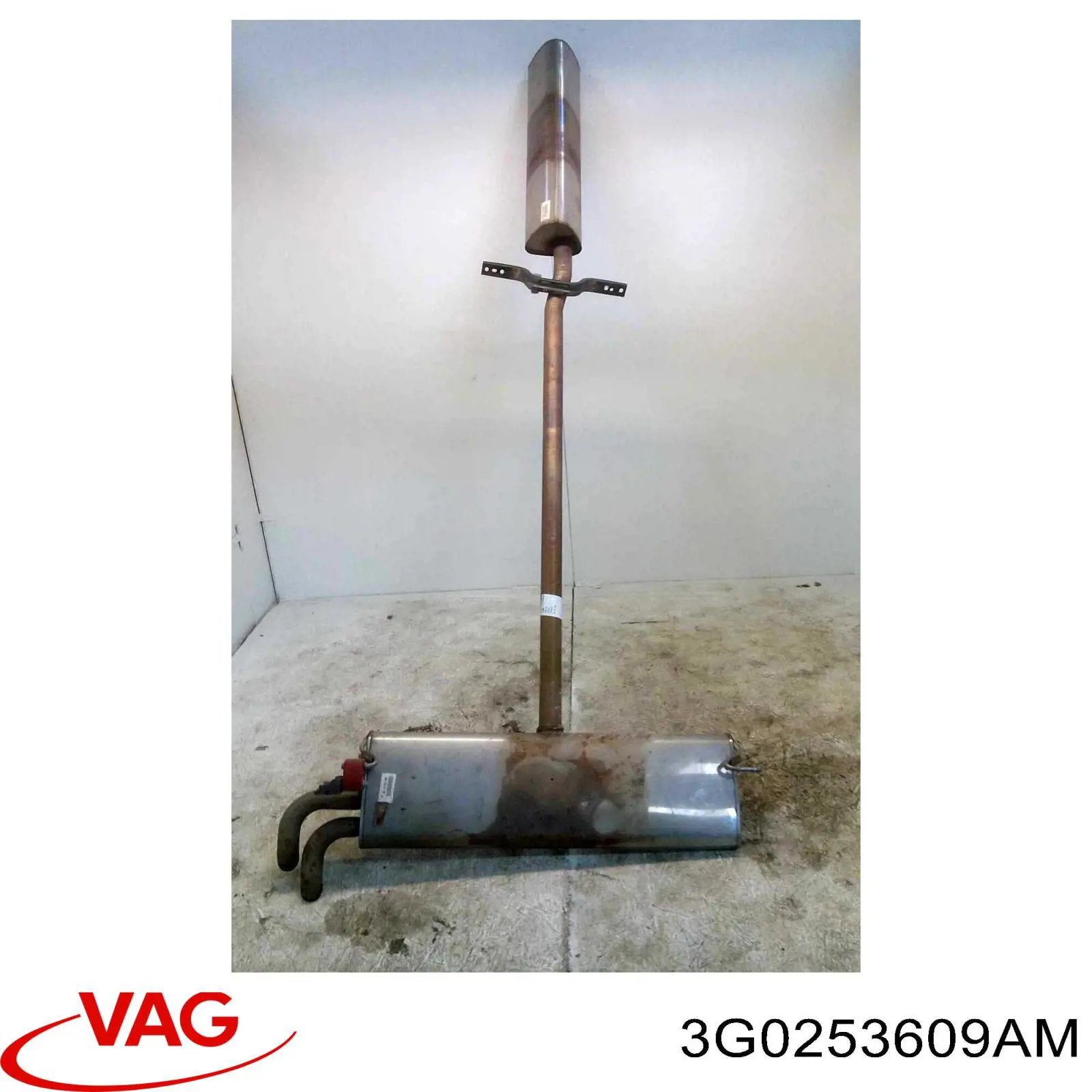 Выхлоп задний VAG 3G0253609AM цена, от 125.43 USD