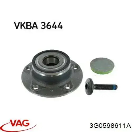 Задняя ступица 3G0598611A VAG