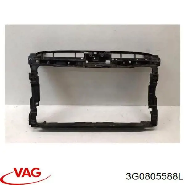 3G0805588L VAG суппорт радиатора в сборе (монтажная панель крепления фар)