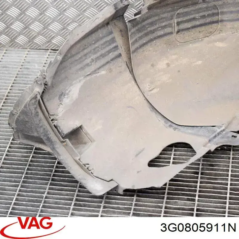 Подкрылок крыла переднего левый передний Signeda PVG11092AL цена, от 19.95 USD