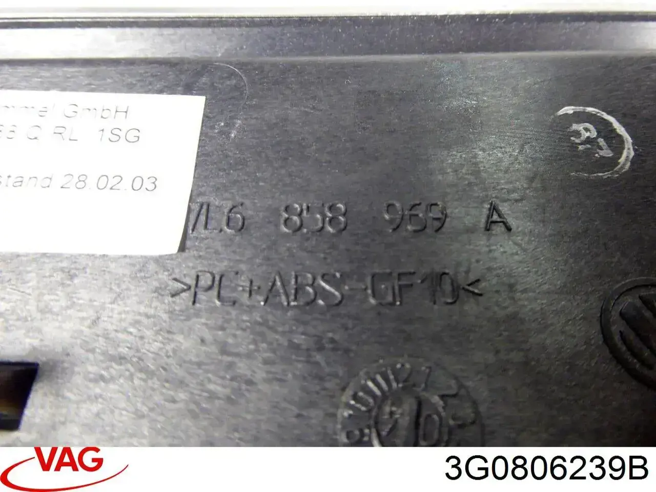  3G0806239B VAG