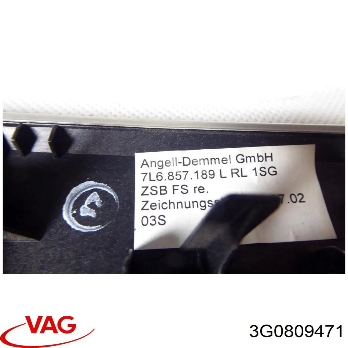  3G0809471 VAG