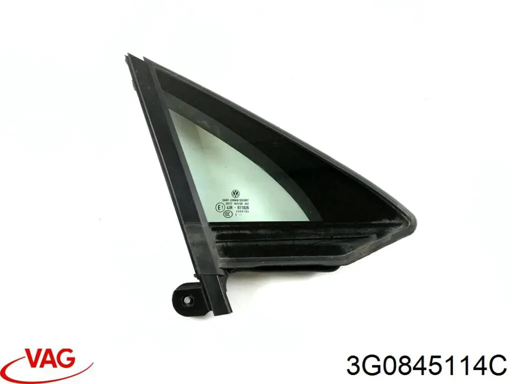 Стекло-форточка двери передней правой VAG 3G0845114C цена, от 21.33 USD