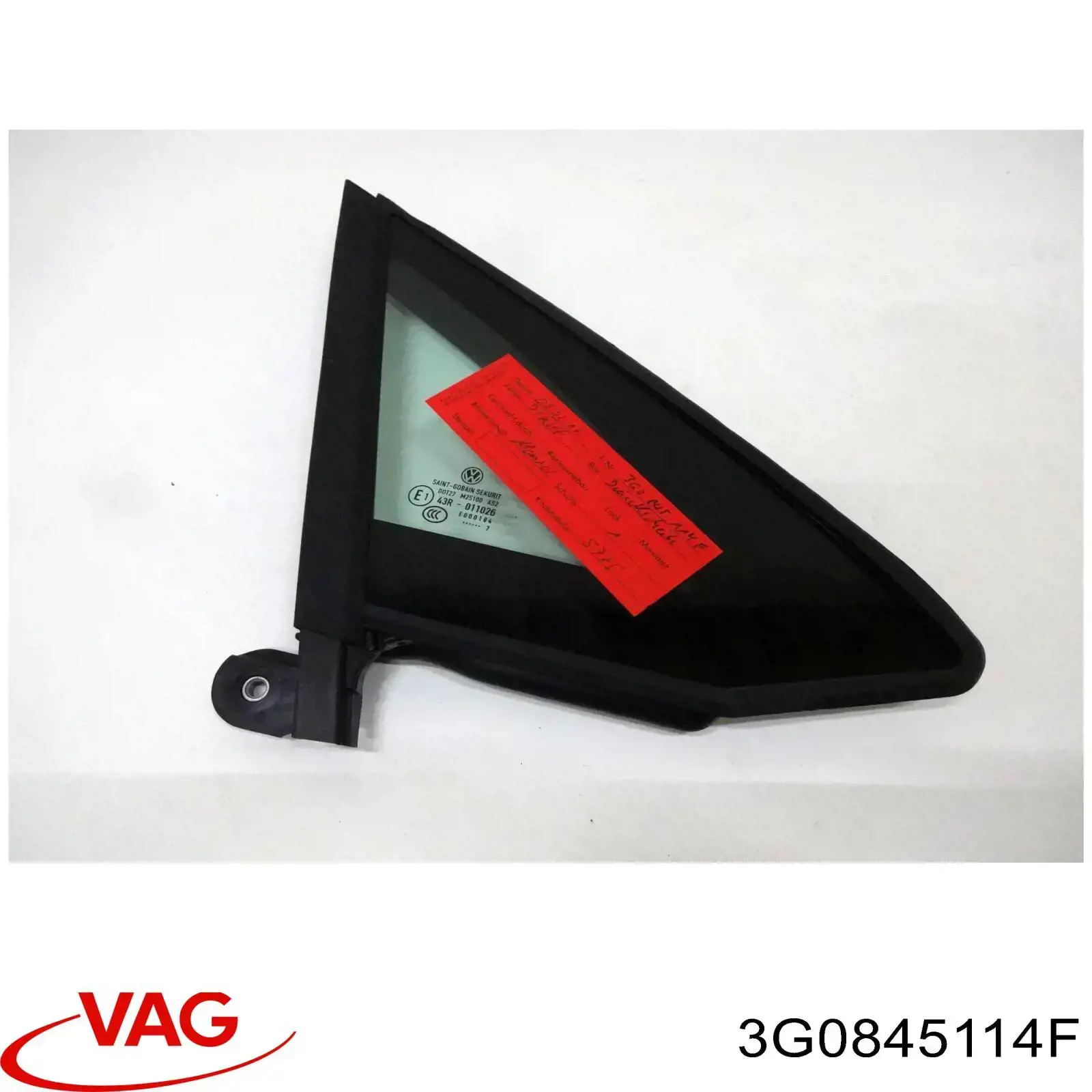 3G0845114F VAG Стекло треугольное двери передней правой