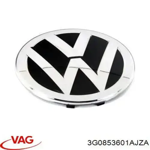 Фирменный значек решетки радиатора VAG 3G0853601AJZA