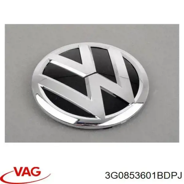 Эмблема решетки радиатора на Volkswagen Touran III 