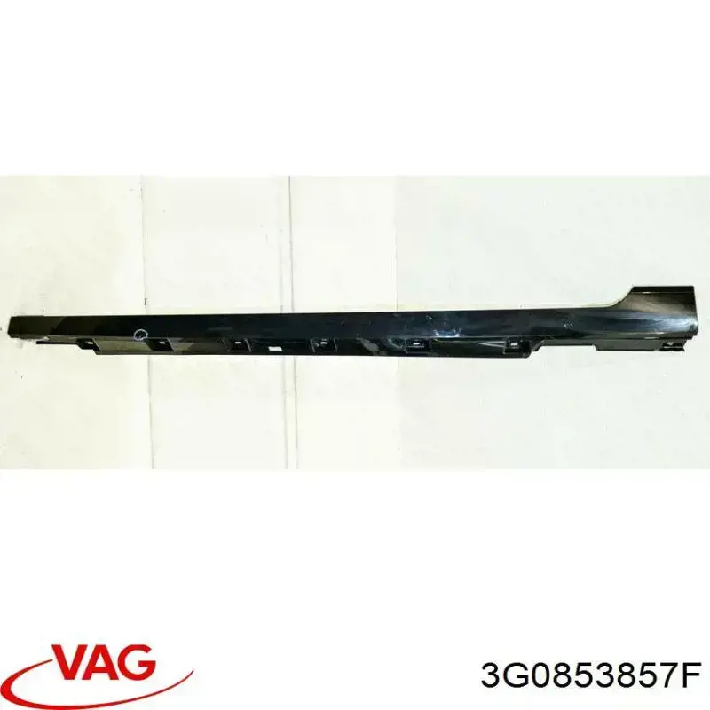 Накладка (молдинг) порога наружная левая VAG 3G0853857F цена, от 85.33 USD
