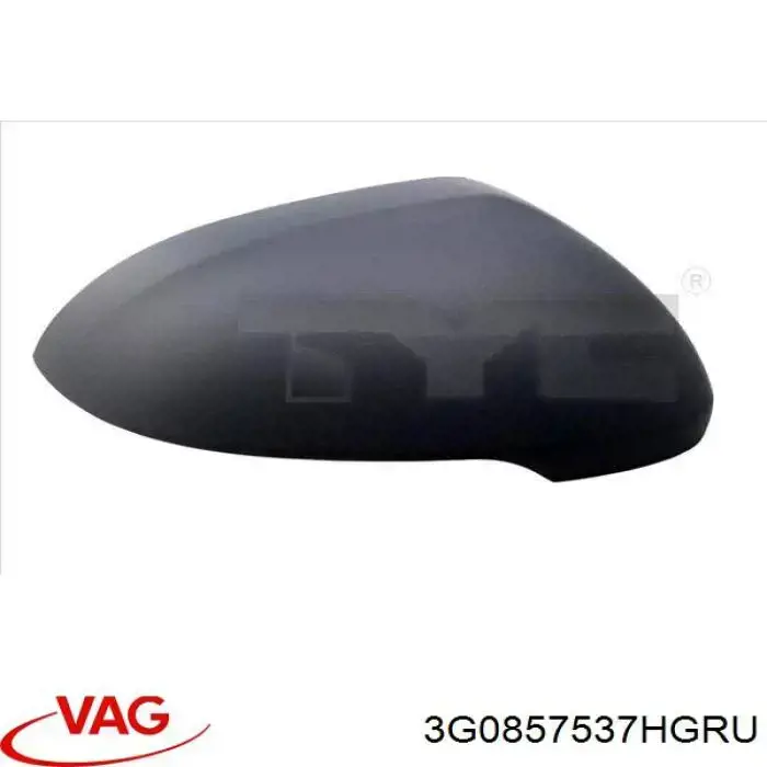 3G0857537HGRU VAG placa sobreposta (tampa do espelho de retrovisão esquerdo)