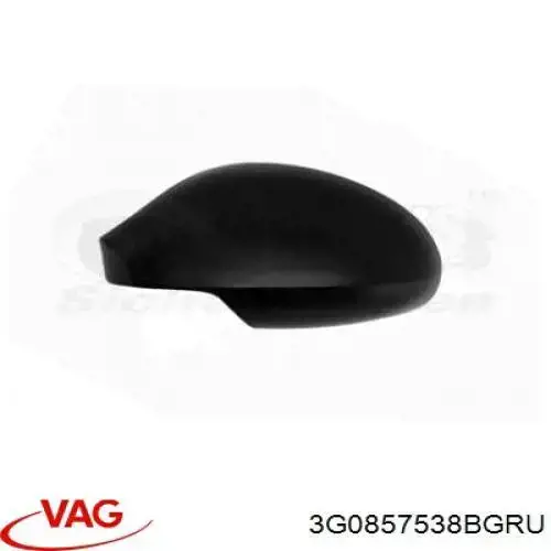 Накладка правого бокового зеркала VAG 3G0857538B цена, от 23.43 USD