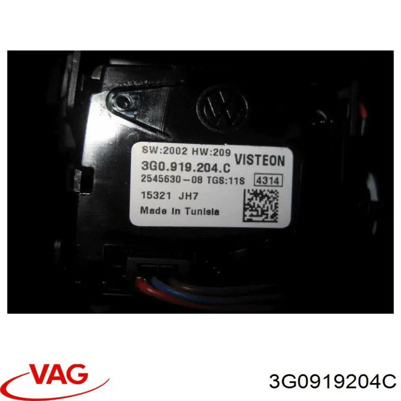 Часы салонные VAG 3G0919204C цена, от 15.20 USD