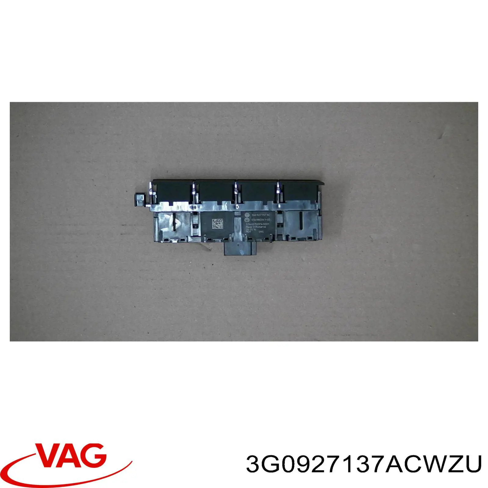 Блок кнопок центральной консоли VAG 3G0927137ACWZU цена, от 91.84 USD