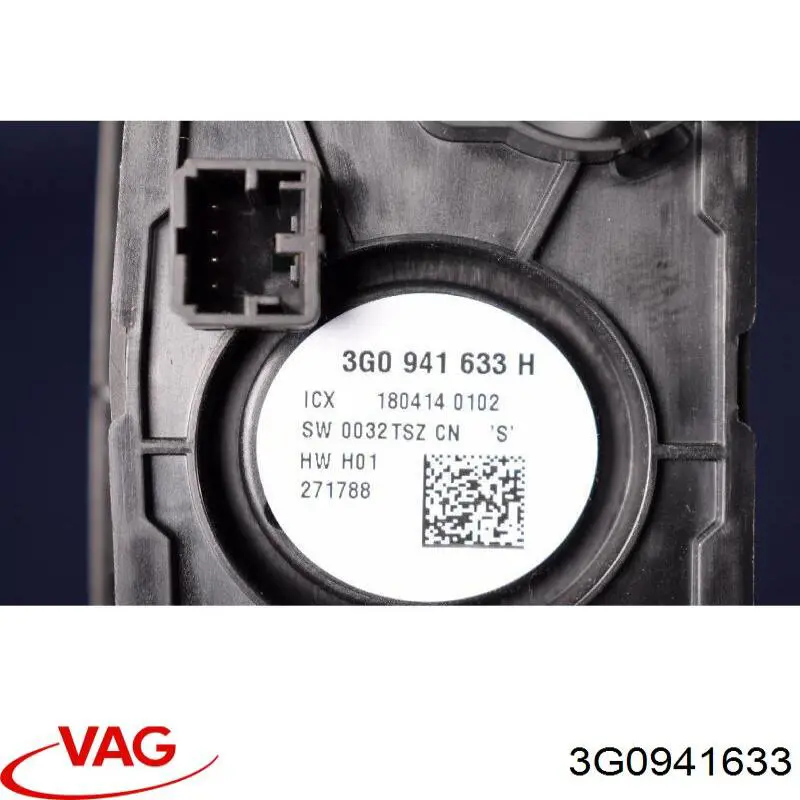 Купить 3G0941633 VAG Переключатель света фар на "торпедо"