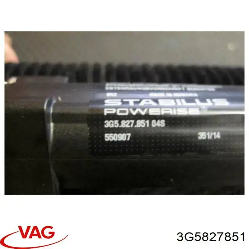  3G5827851A VAG