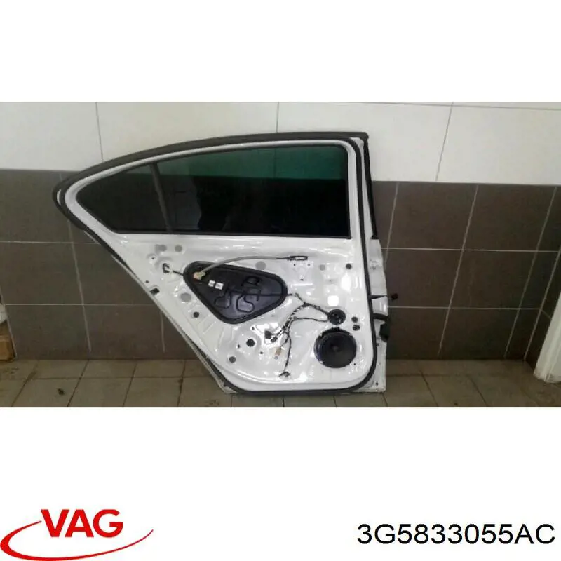Дверь задняя, левая VAG 3G5833055AC цена, от 620.77 USD