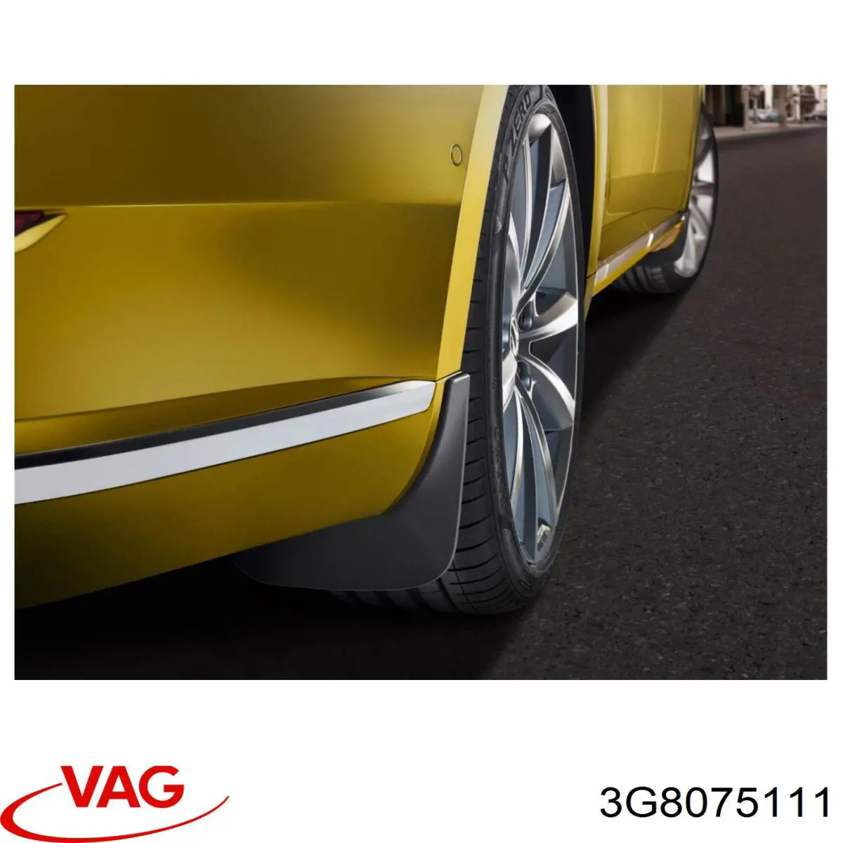 3G8075111 VAG Комплект передних брызговиков
