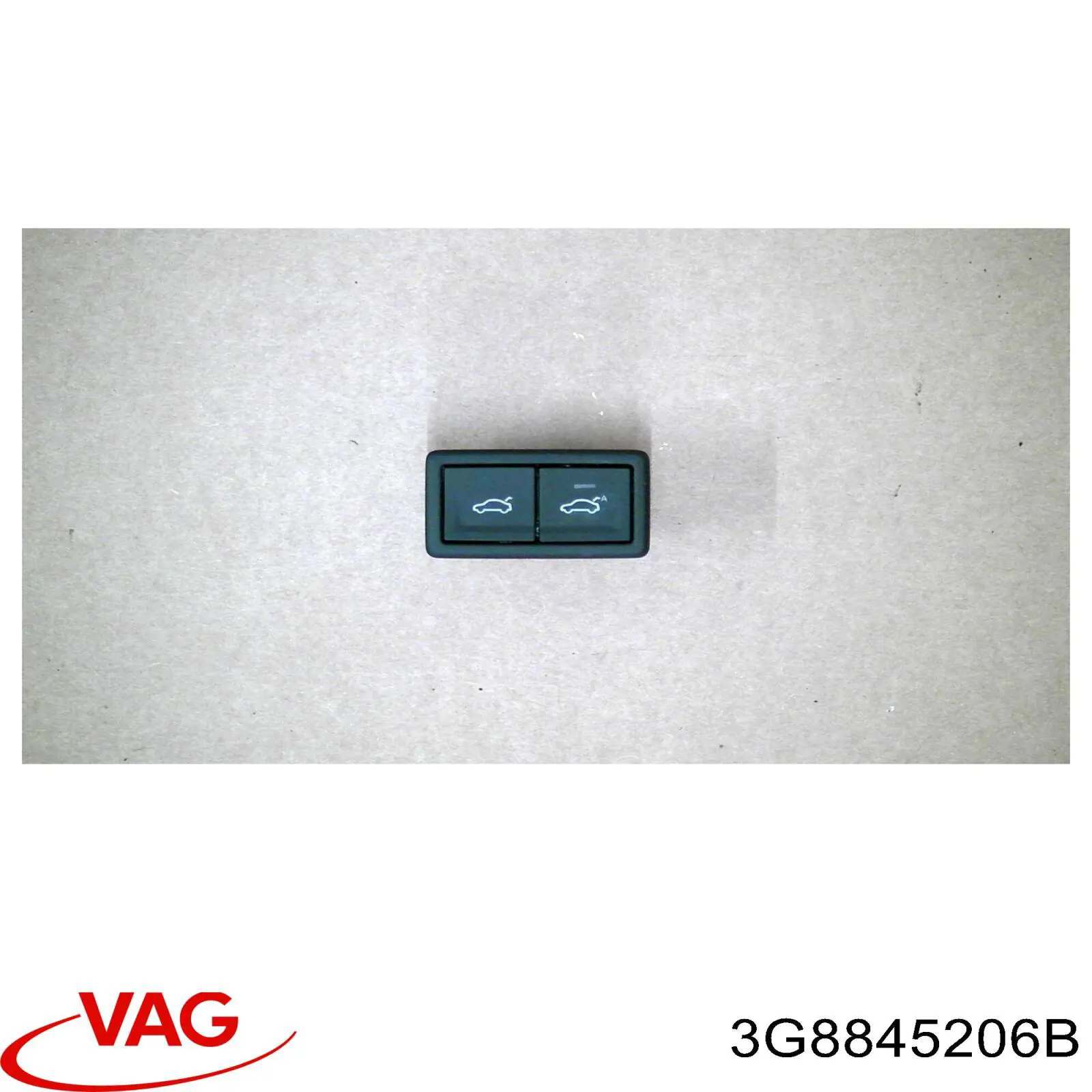 Купить 3G8845206B VAG Стекло задней двери, правой