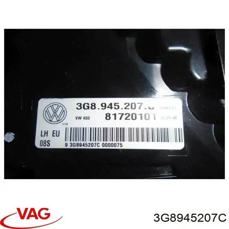 3G8945207C VAG Фонарь задний