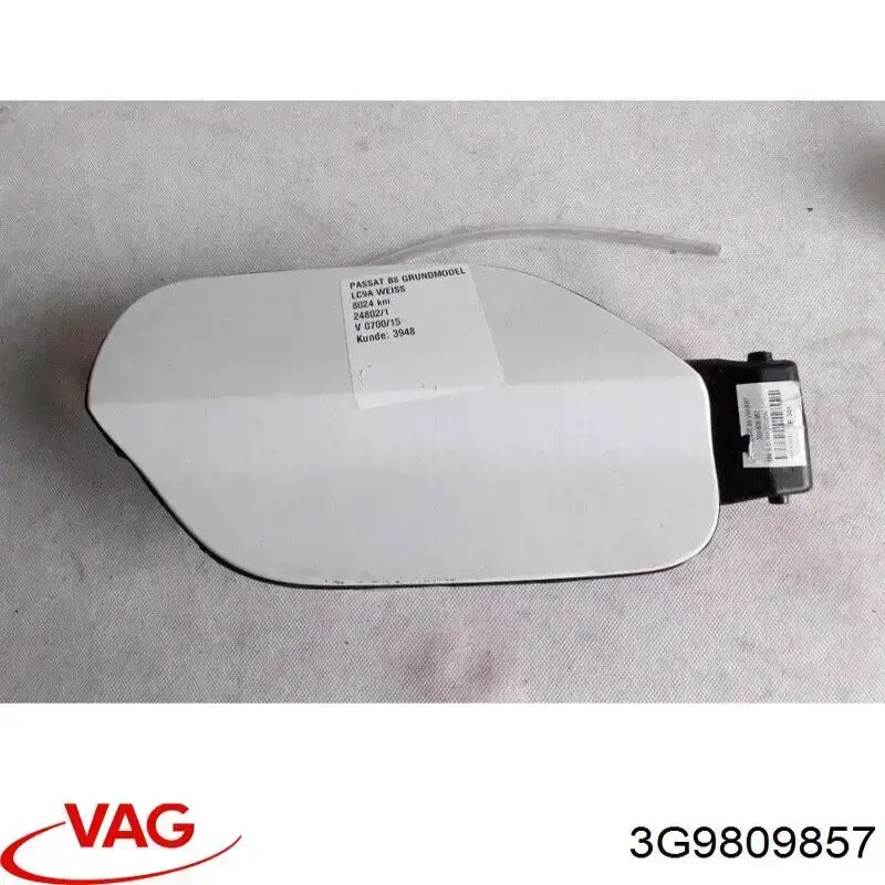 Заливная горловина топливного бака VAG 3G9809857 цена, от 44.34 USD