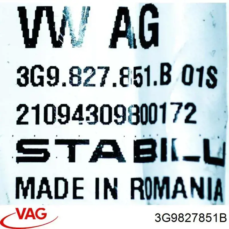 Амортизатор багажника 100179 Asam
