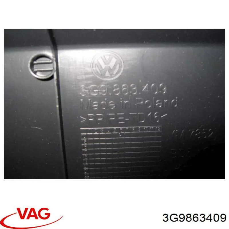  VAG 3G9863409 цена, от 10.64 USD