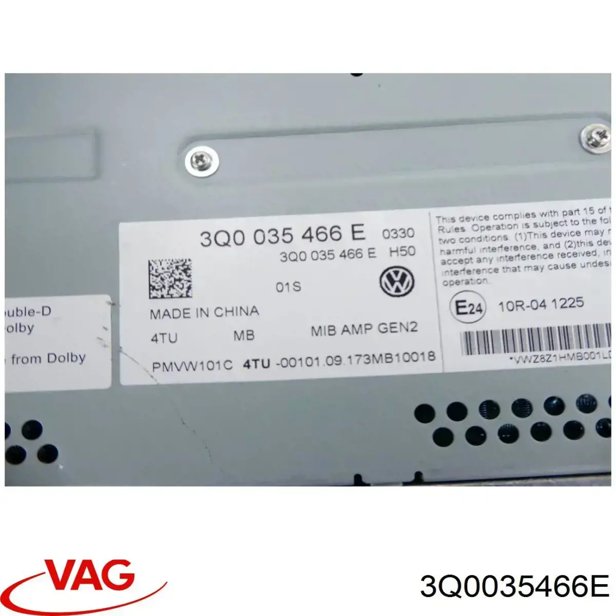  VAG 3Q0035466E цена, от 197.46 USD