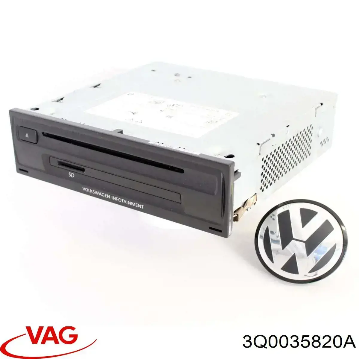 Блок управления мультимедийный VAG 3Q0035820A цена, от 81.55 USD