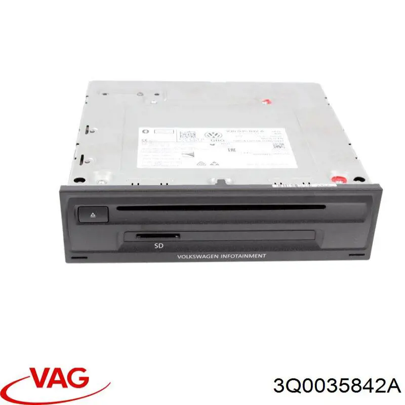 Блок управления мультимедийный VAG 3Q0035842A цена, от 430.44 USD