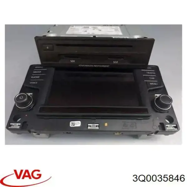 Магнитола 3Q0035846 VAG