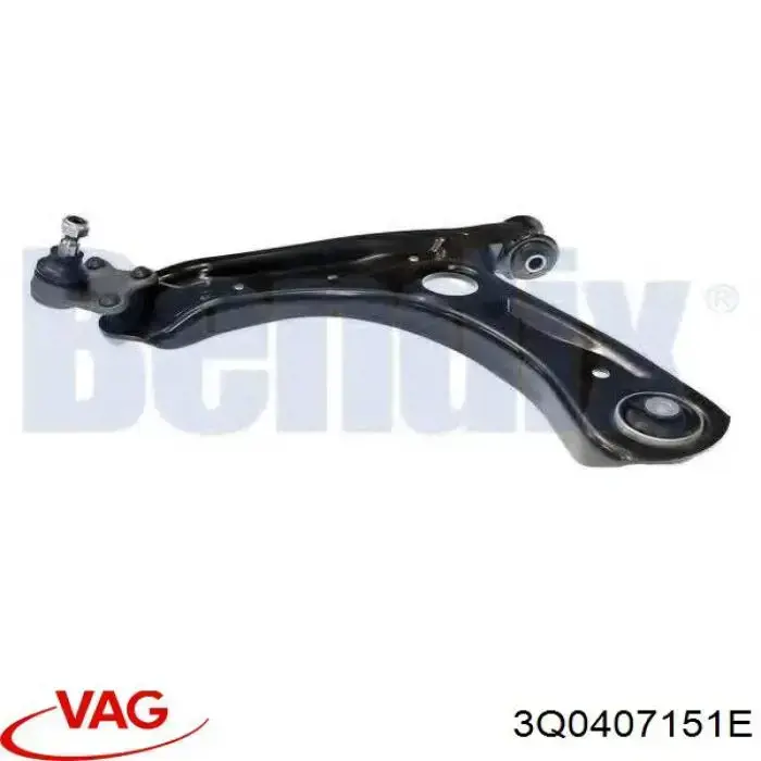 Рычаг передний нижний левый VAG 3Q0407151E