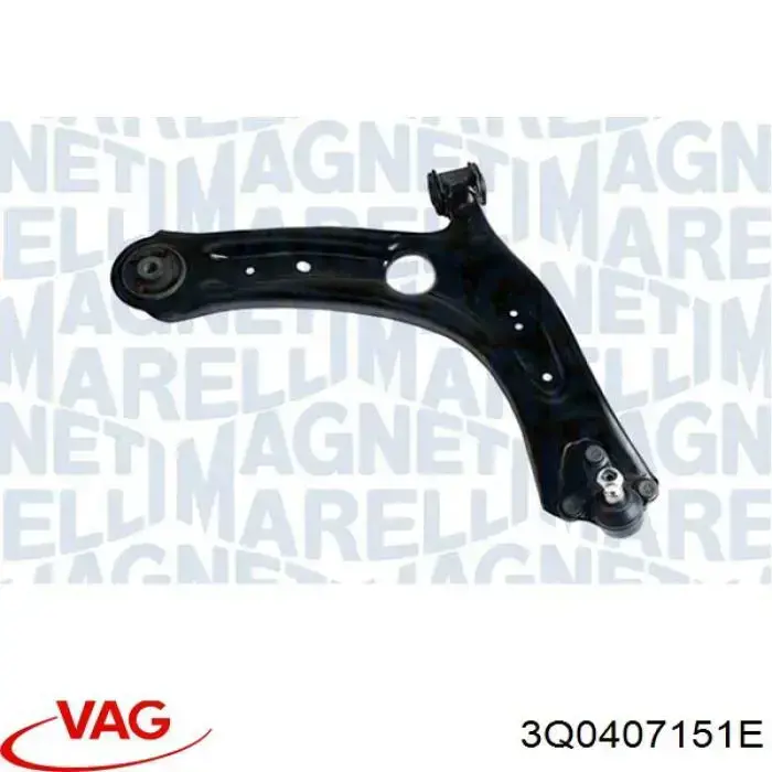 Левый рычаг передней нижней подвески VAG 3Q0407151E цена, от 54.48 USD