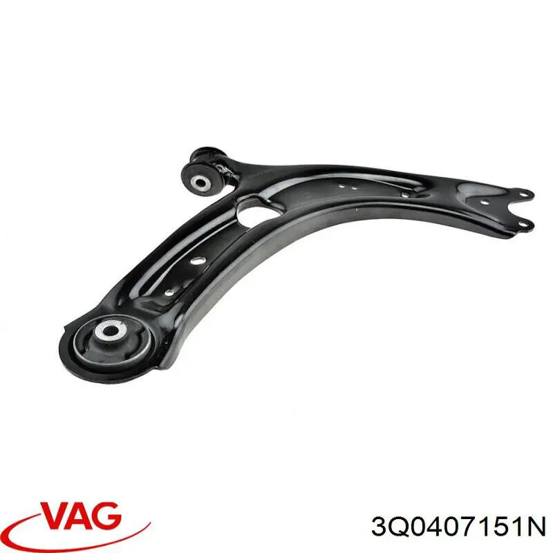 Левый рычаг передней нижней подвески VAG 3Q0407151N цена, от 50.55 USD