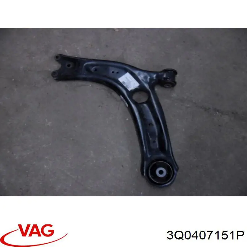 Левый рычаг передней нижней подвески VAG 3Q0407151P цена, от 52.39 USD