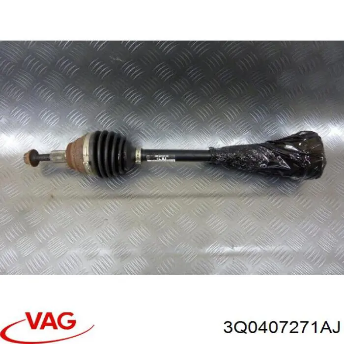 3Q0407271AJ VAG Полуось передняя левая