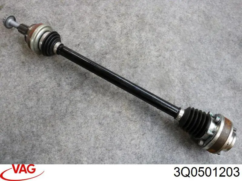 Полуось задняя левая VAG 3Q0501203BX цена, от 25.96 USD