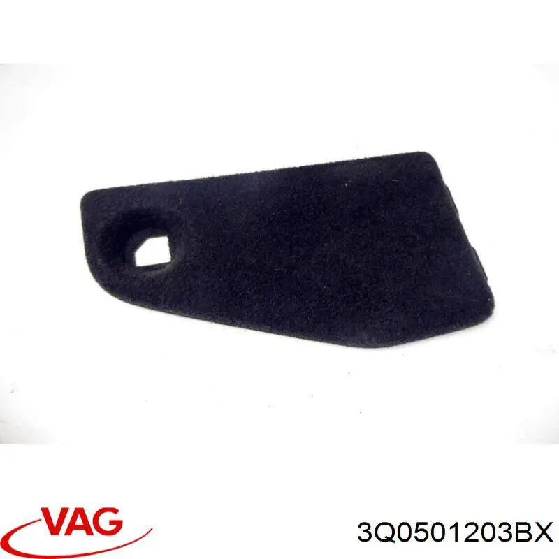 3Q0501203BX VAG semieixo traseiro esquerdo