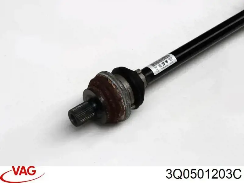 3Q0501203C VAG Полуось задняя левая