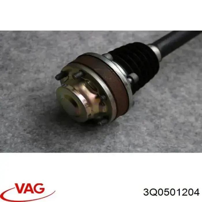 Полуось задняя правая 3Q0501204BX VAG