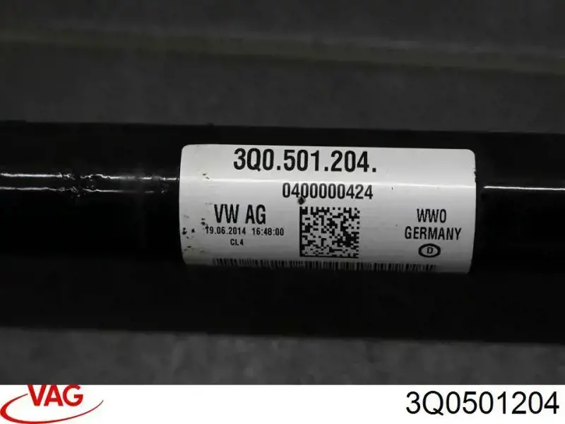 Полуось задняя правая VAG 3Q0501204BX цена, от 38.01 USD