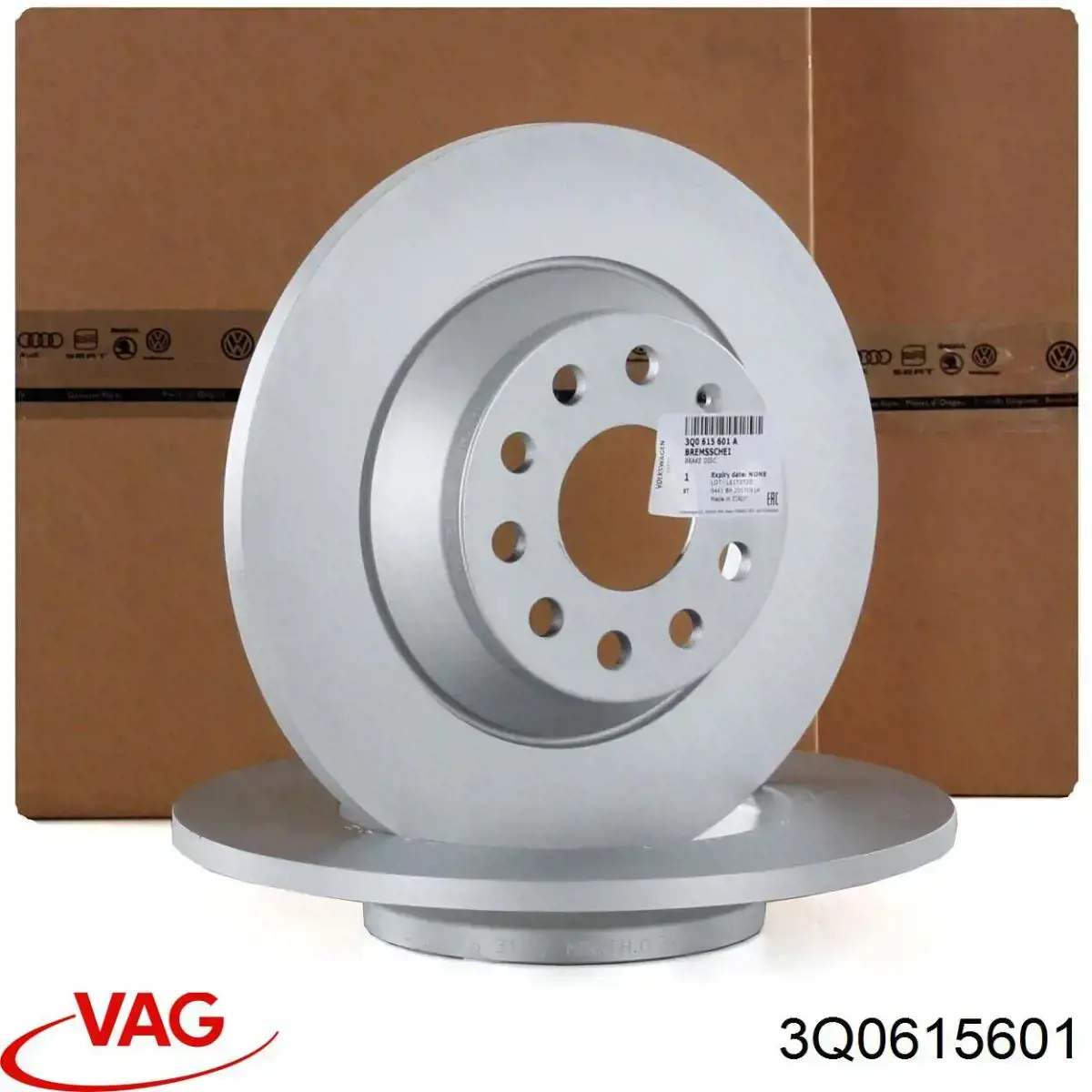 Задний тормозной диск VAG 3Q0615601 цена, от 9.85 USD