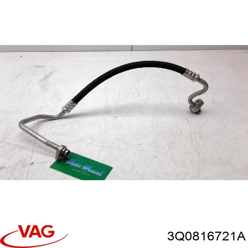 Купить 3Q0816721G VAG Шланг кондиционера, от компрессора к радиатору