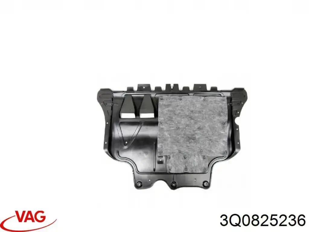Proteção de motor, de panela (da seção de motor) para Volkswagen Golf (BA5, BV5)