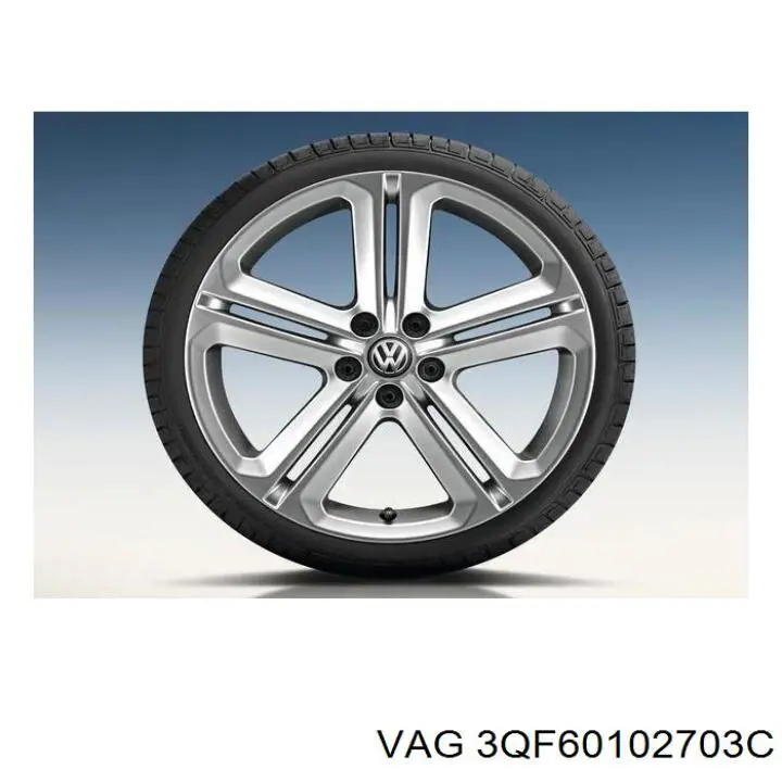 Диски стальные VAG 3QF60102703C цена, от 82.35 USD