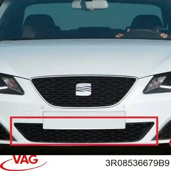 3R08536679B9 VAG Решетка радиатора