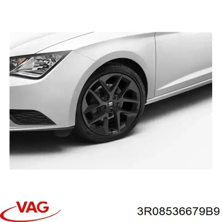 Купить 3R08536679B9 VAG Решетка радиатора