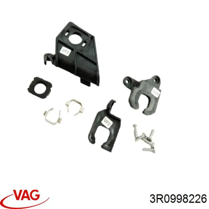 3R0998226 VAG Кронштейн-адаптер крепления фары передней, правой