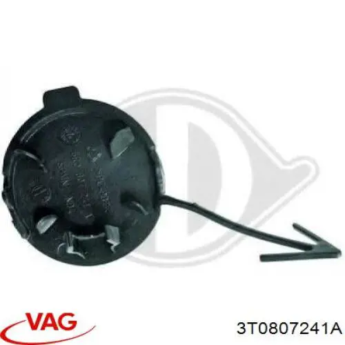 Заглушка буксировочного крюка в передний бампер VAG 3T0807241A цена, от 8.13 USD