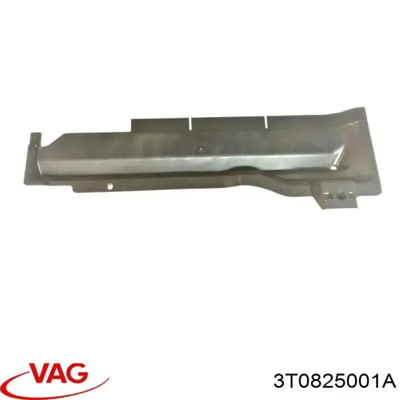 Защита днища задняя левая VAG 3T0825001A цена, от 26.24 USD